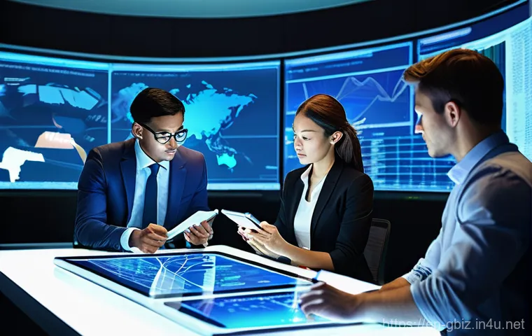 글로벌 비즈니스 자격증 취득 후 실무 대처법 - **Prompt 1: Global Market Intelligence Decoder**
    A vibrant, high-resolution, realistic image sho...